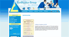 Desktop Screenshot of en.certgroup.ru